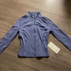 blue lululemon cropped define jacket